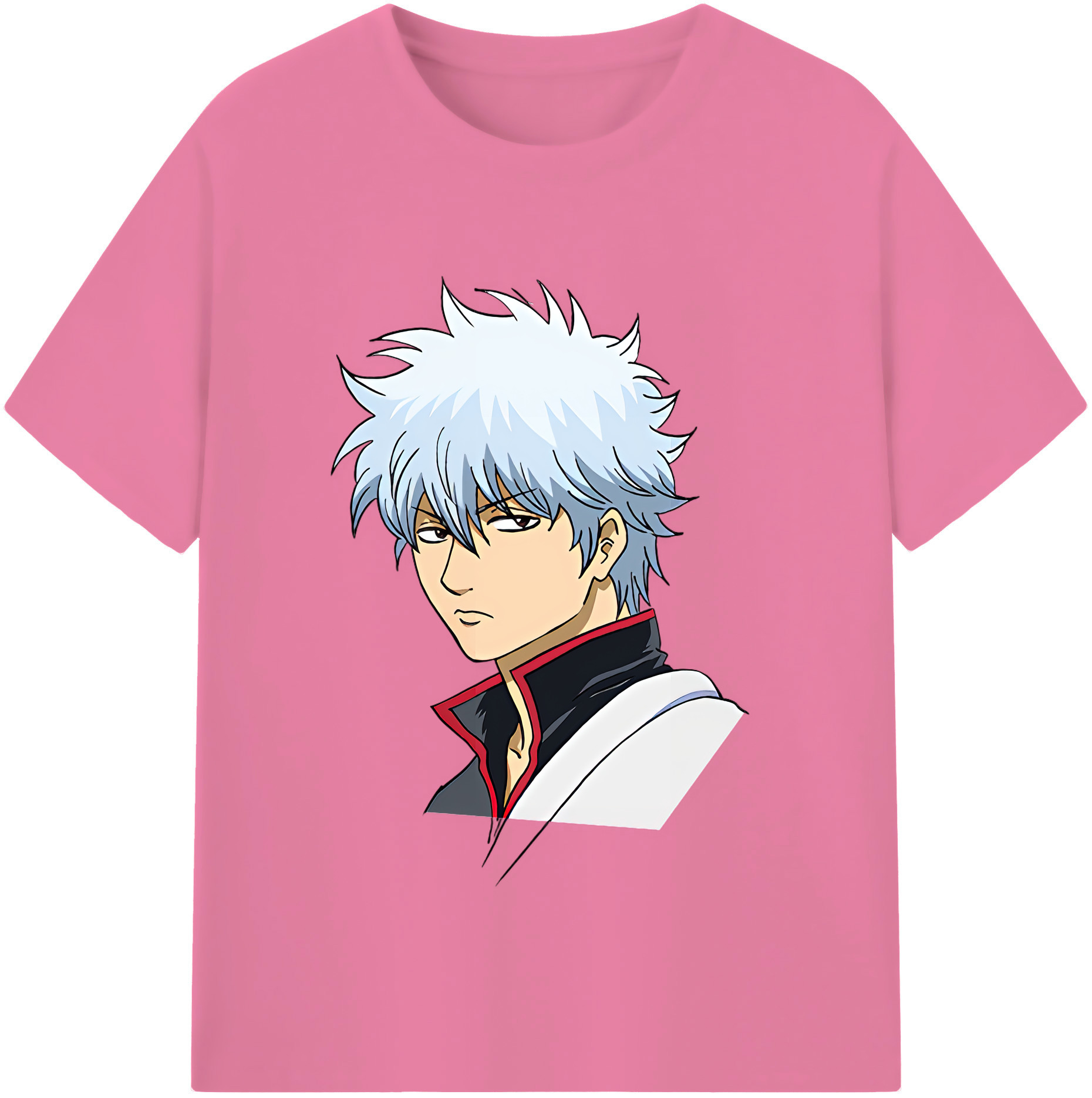 （画像用） ぎんたま 坂田銀時（さかたぎんとき） 神楽 志村新八（しむら しんぱち） GINTAMA Sakata Gintoki Kagura Shimura Shinpachi 綿100％半袖Tシャツ（フロントプリント）
